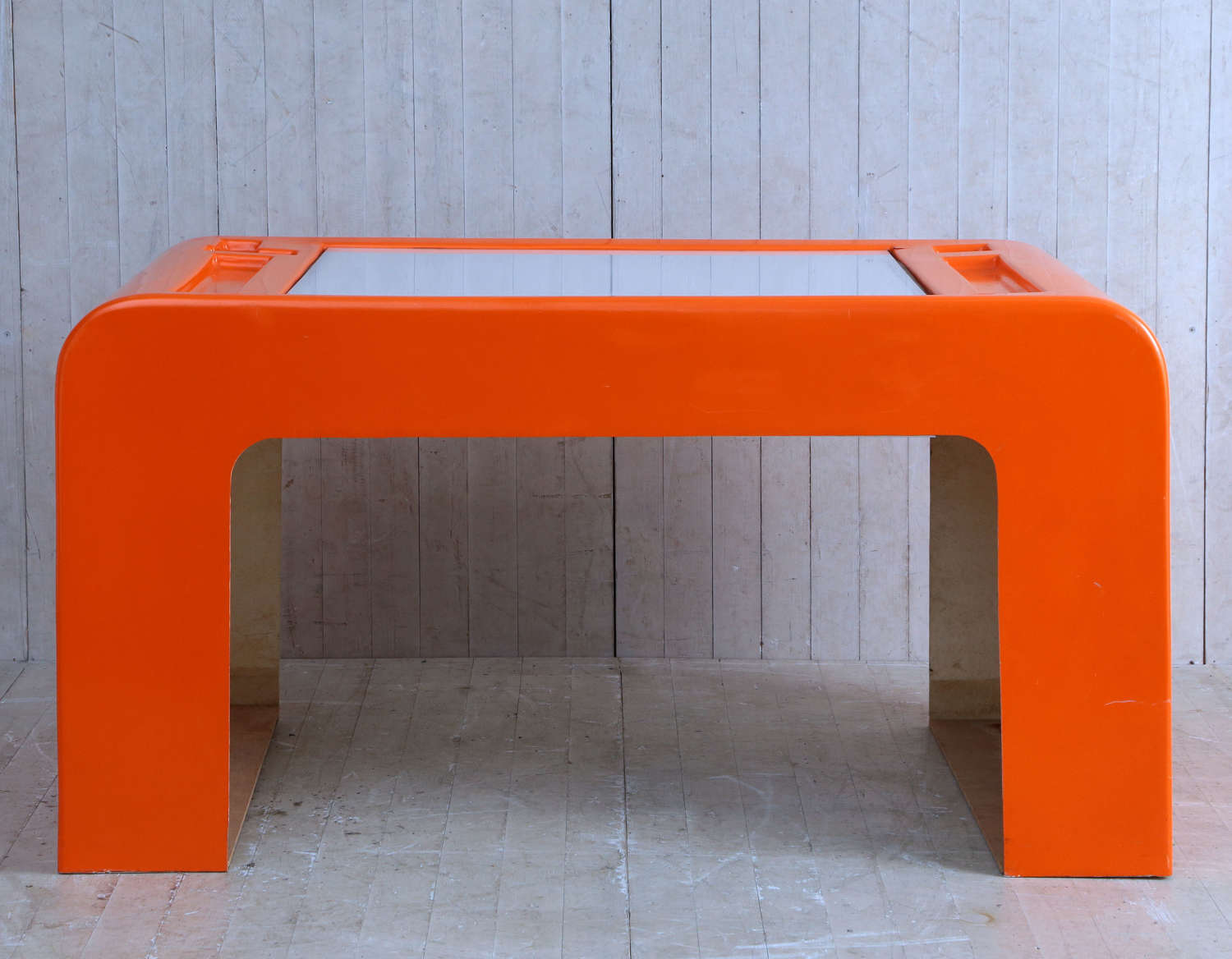 20th century French Lightbox Table constructed in Fibreglass
